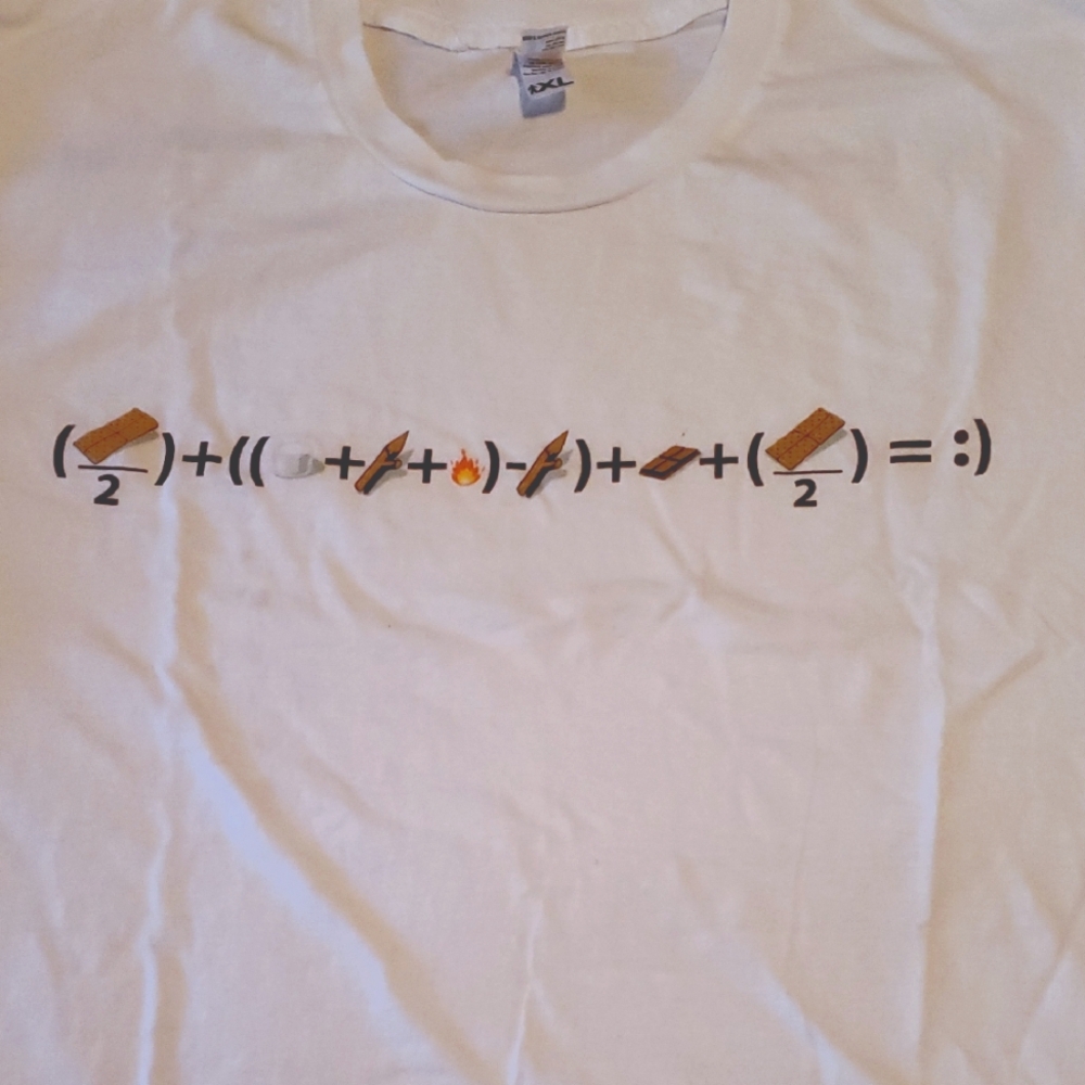 S'MORES Math T Shirt Mens XL